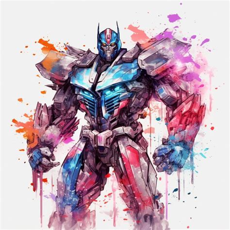 Premium AI Image | A cartoon of a transformers