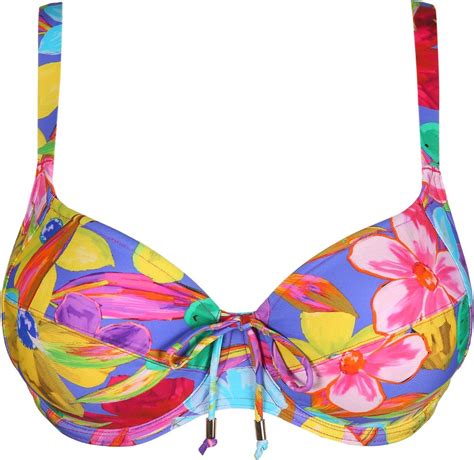 PrimaDonna Swim Sazan Bikini Top Met Beugel 4010710 Blue Bloom Maat