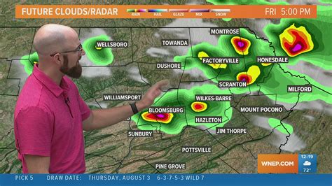 Tracking Friday Afternoon Storms Stormtracker Forecast Wnep