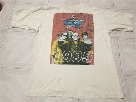 Rare Vintage 90s 1995 REM MONSTER Tour Concert T shir… - Gem