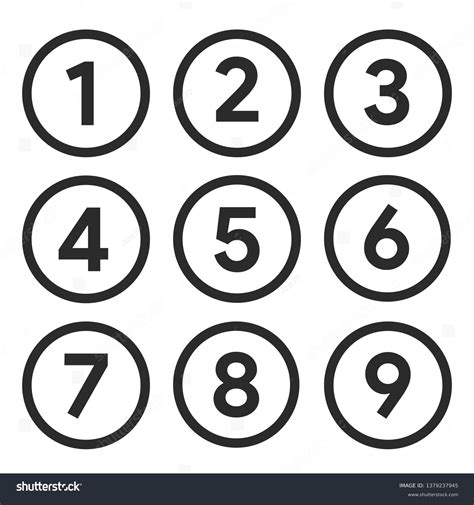 342 726 рез по запросу Number icons circle изображения стоковые