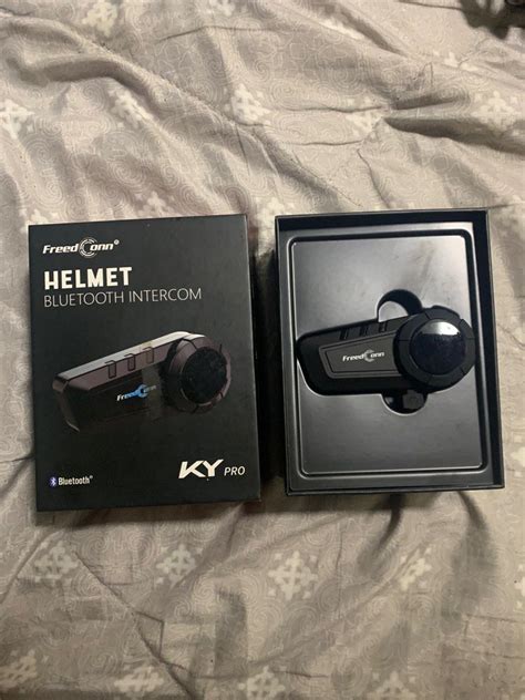 FreedConn KY-PRO Motorcycle Helmet Intercom Bluetooth Headset Talking ...