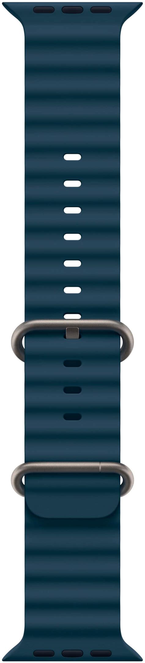 Customer Reviews Apple 49mm Blue Ocean Band Blue MT633AM A Best Buy