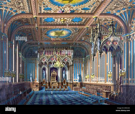 Masonic Temple in Philadelphia, Interior Stock Photo - Alamy