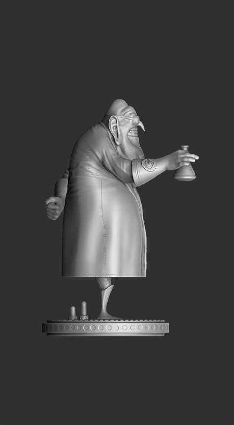 Dr Nefario For 3d Print 3d Model 3d Printable Cgtrader