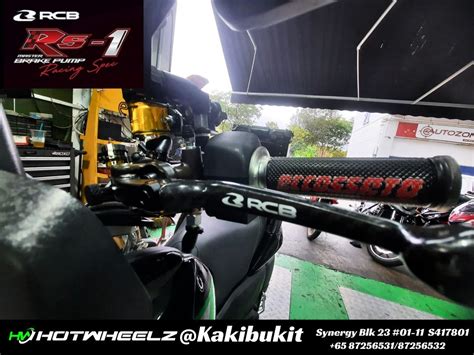 Rsv Naked Handle Bar Rcb Rs Series Carbon Master Pump Hel Brake Hose Yamaha Xmax