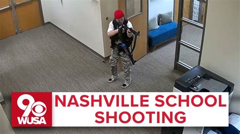 Nashville Police Release Surveillance Video Of School Shooting Leaving