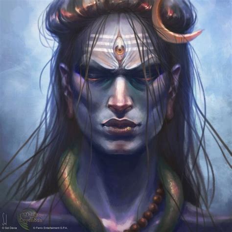 Angry Shiva Third Eye