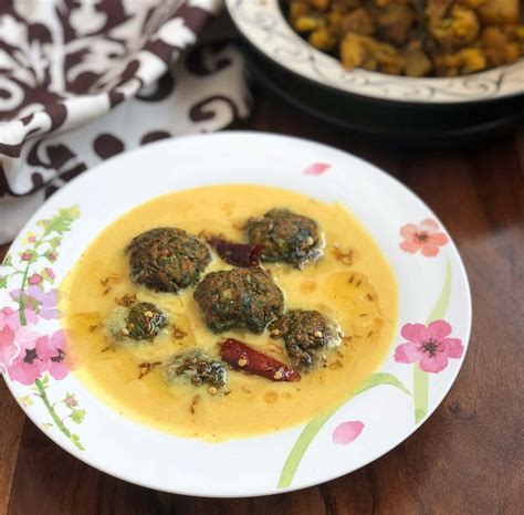 Methi Pakoda Kadhi Recipe Punjabi Kadhi Pakora By Archana S Kitchen