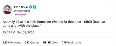 Elon Musk explains why he lives in tiny £40k house and doesn't need a bigger one - News - LADbible