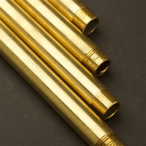 22mm Half Inch Solid Brass Pipe Set Length • Edison Light Globes Pty Ltd