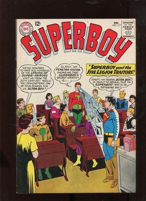 Superboy 117 7 0 Superboy And The Five Legion Traitors Comic