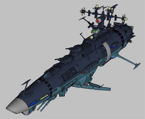 Fan Art Mecha Jan Feb Cosmodna Space Battleship Spaceship