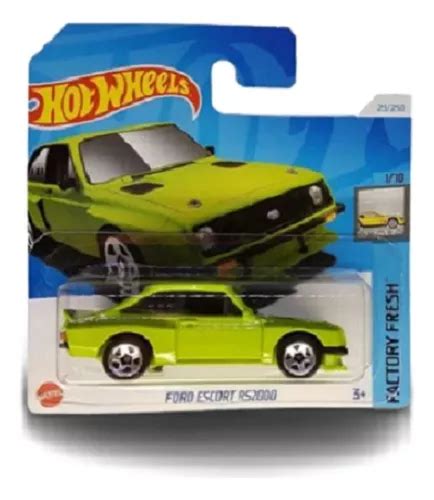 Carrinho Hot Wheels Ford Escort Rs Htc MercadoLivre