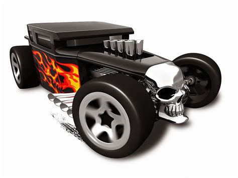 T Hunted As ilustrações das miniaturas do lote N da linha básica Hot Wheels
