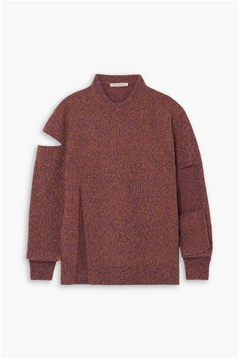 Christopher Kane Cutout Wool Sweater The Outnet