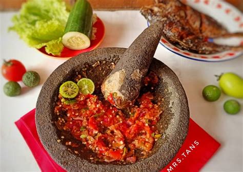 Resep Sambal Dadak Khas Sunda Oleh Mrs Tans IG Tans Erni Cookpad