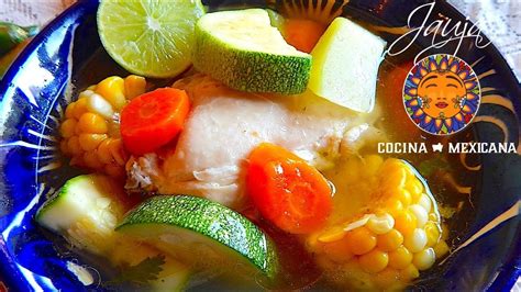 Arriba 81 Imagen Receta De Caldo De Pollo Con Verduras Mexicano