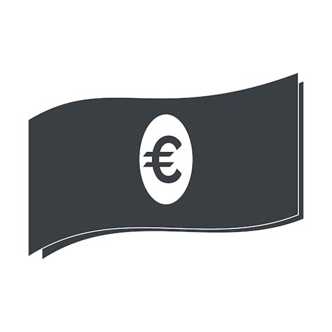 Icono De Moneda Euro Vector Premium