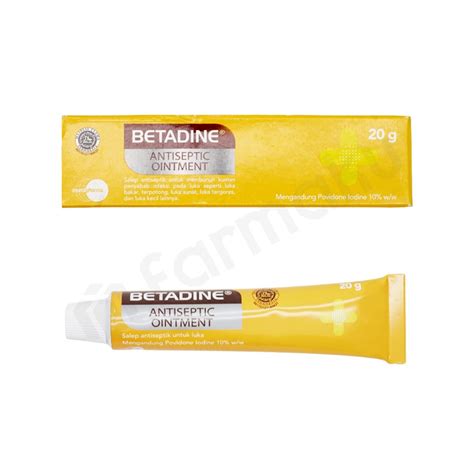 Betadine Antiseptic Ointment Gr Farmaku