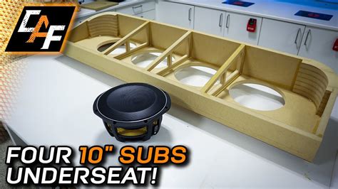 HOW TO Build Underseat Subwoofer Box Fabrication EXPLAINED YouTube