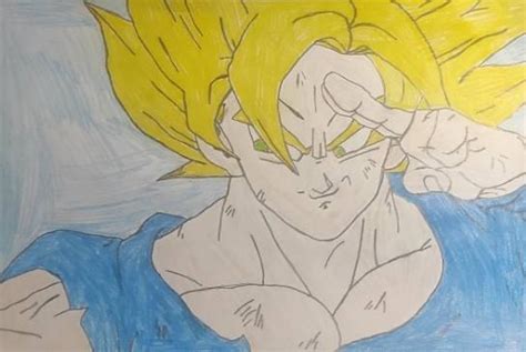 Goku (Spirit Bomb Against Buu) by Nagedaru on DeviantArt