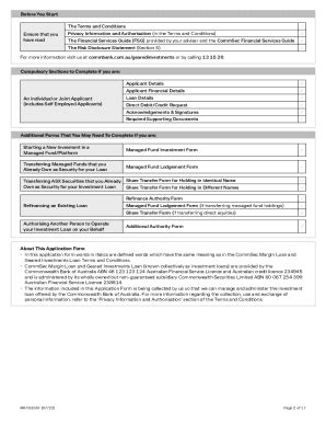 Fillable Online Geared Investments Loan Application Fax Email Print