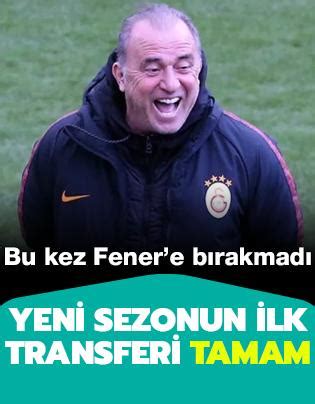 Galatasaray dan yeni sezonun ilk transferi Bu kez Fenerbahçe ye