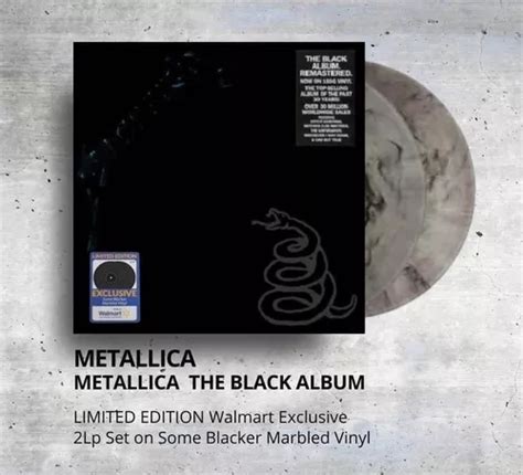 Metallica The Black Album Vinilo Doble Edicion Limitada