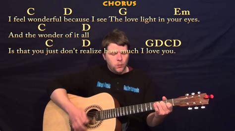 Wonderful Tonight Easy Strum Guitar Cover Lesson In G With Lyrics