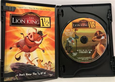 Walt Disney The Lion King 1 1 2 Special 2 Disc DVD With Bonus Features