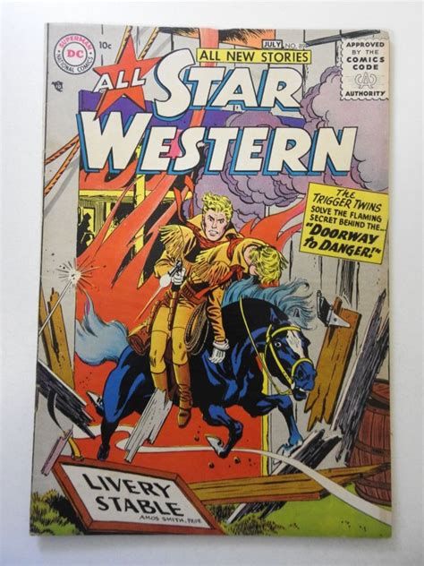 All Star Western 89 1956 Fn Condition Comic Books Silver Age