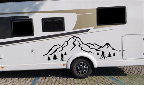 Rv Camper Vinyl Decal Adventure Decor Custom Travel Vinyl Etsy