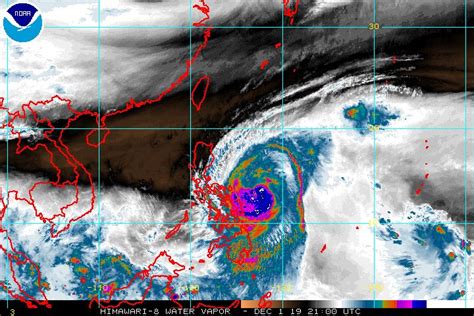 Signal No 3 Up In Catanduanes As Typhoon Tisoy Slightly Intensifies