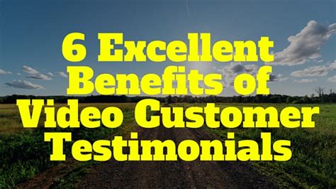 6 Excellent Benefits Of Video Customer Testimonials Miceli Productions