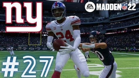 MADDEN 22 NEW YORK GIANTS FRANCHISE EPISODE 27 YouTube