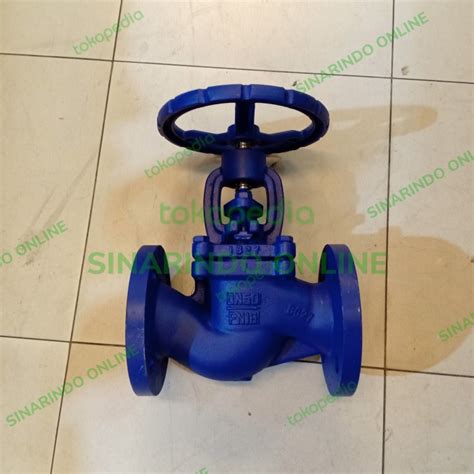 Jual Globe Valve Steam Inch Dn Pn Flange Besi Cast Stell