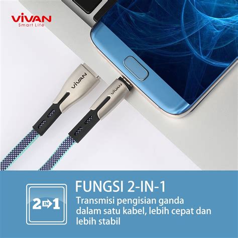 Vivan Kabel Data Usb Micro Fast Charging Original Btk M A Android