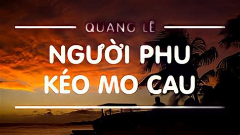 Discover 10 favorite Quang Le karaoke songs