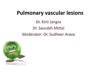 Pulmonary Hypertension Ppt