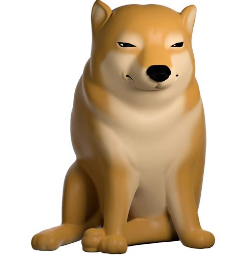 Buy Cheems Doge Vinyl Figure, 3.5" Cute Cheems Figure - Youtooz Meme Collection Based on Famous ...