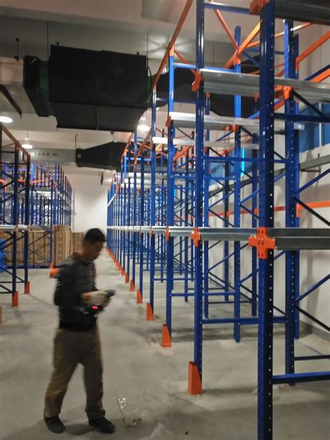 Warehouse Fifo Storage Racking System Flow Through Pallet Roller