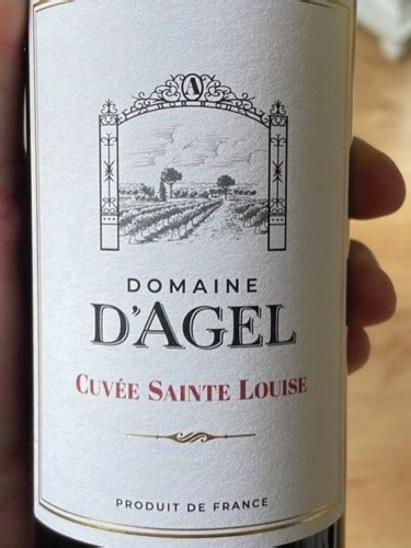 Ch Teau D Agel Cuv E Sainte Louise Vivino Us