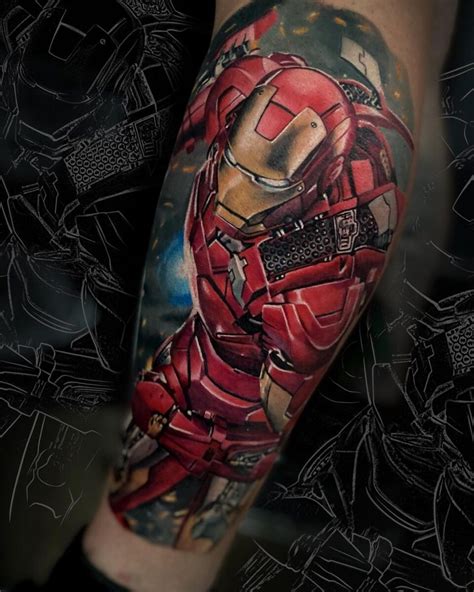 26 Powerful Avenger Tattoos To Help You Save The Universe