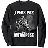 J Peux Pas J Ai Motocross Humour Motard Moto Cross T Shirt Amazon Fr