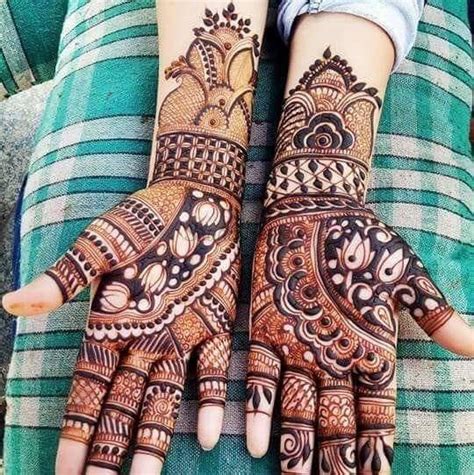 Top Floral Mehndi Designs For Hands Feet