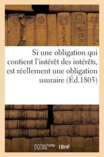 Si Une Obligation Contient L Int R T Des Int R Ts Un Taux Sup Rieur