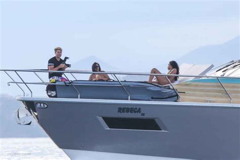 Rihanna Bikini Candids On Yacht In Rio De Janeiro January 2015