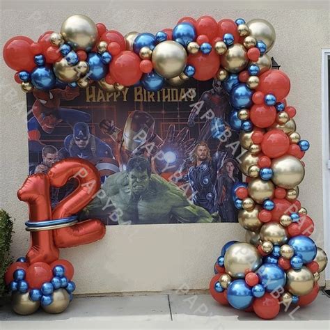 Avengers Superhero Balloon Arch Ubicaciondepersonascdmxgobmx