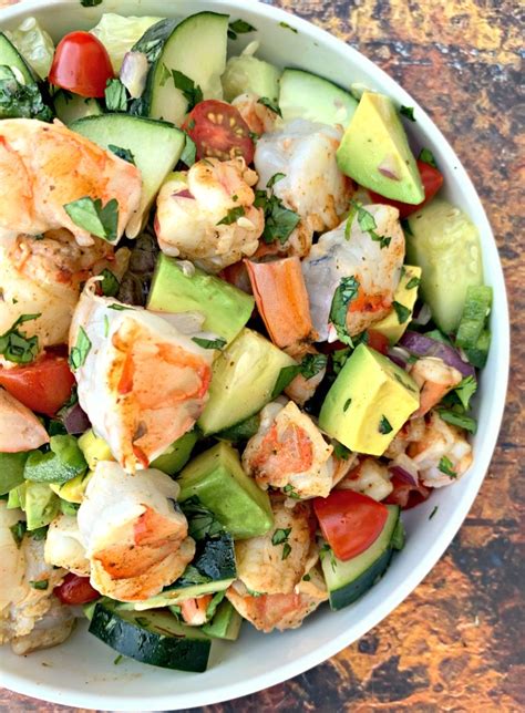 Cold Shrimp And Avocado Salad Video